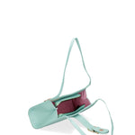 Borsa a spalla da donna Ecopelle DC3532-2-TIFFANY BLUE Diana&co