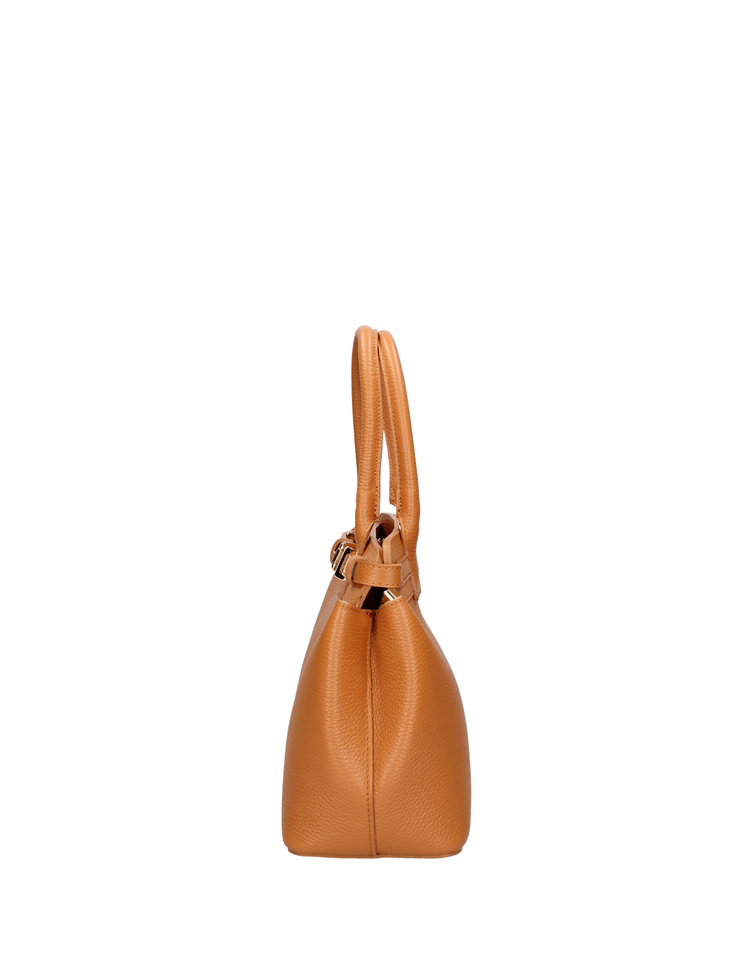 Borsa a mano da donna Vera Pelle 07146-D44 CUOIO Viola Castellani