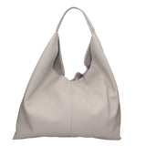 Ginger Borsa a spalla da donna Vera pelle 05788-D86 GRIGIO PERLA Gave Lux