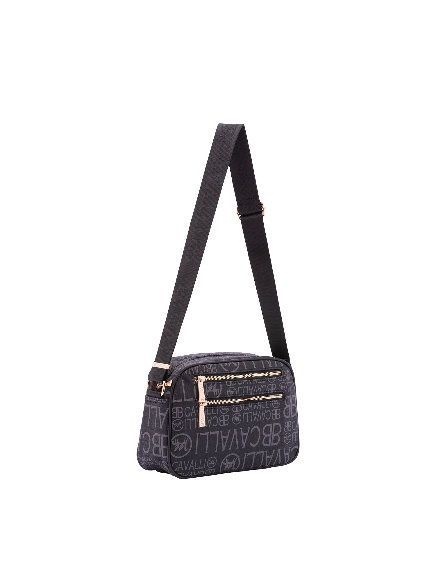 Borsa a tracolla da donna Ecopelle BC1362-NERO NERO B Cavalli
