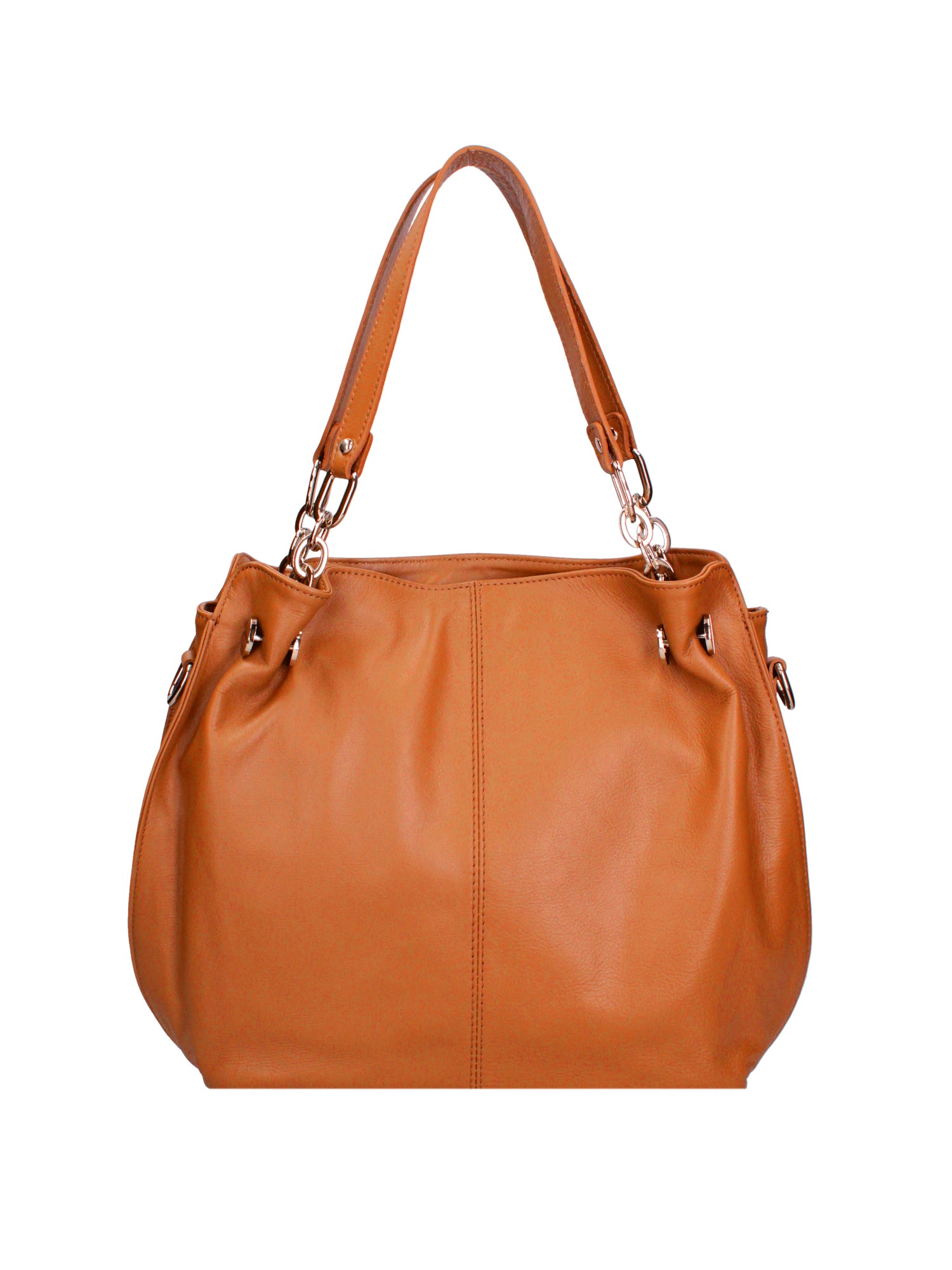 Ereba Borsa a mano da donna Made in Italy 100% pelle 3305-S44 CUOIO Gave Lux