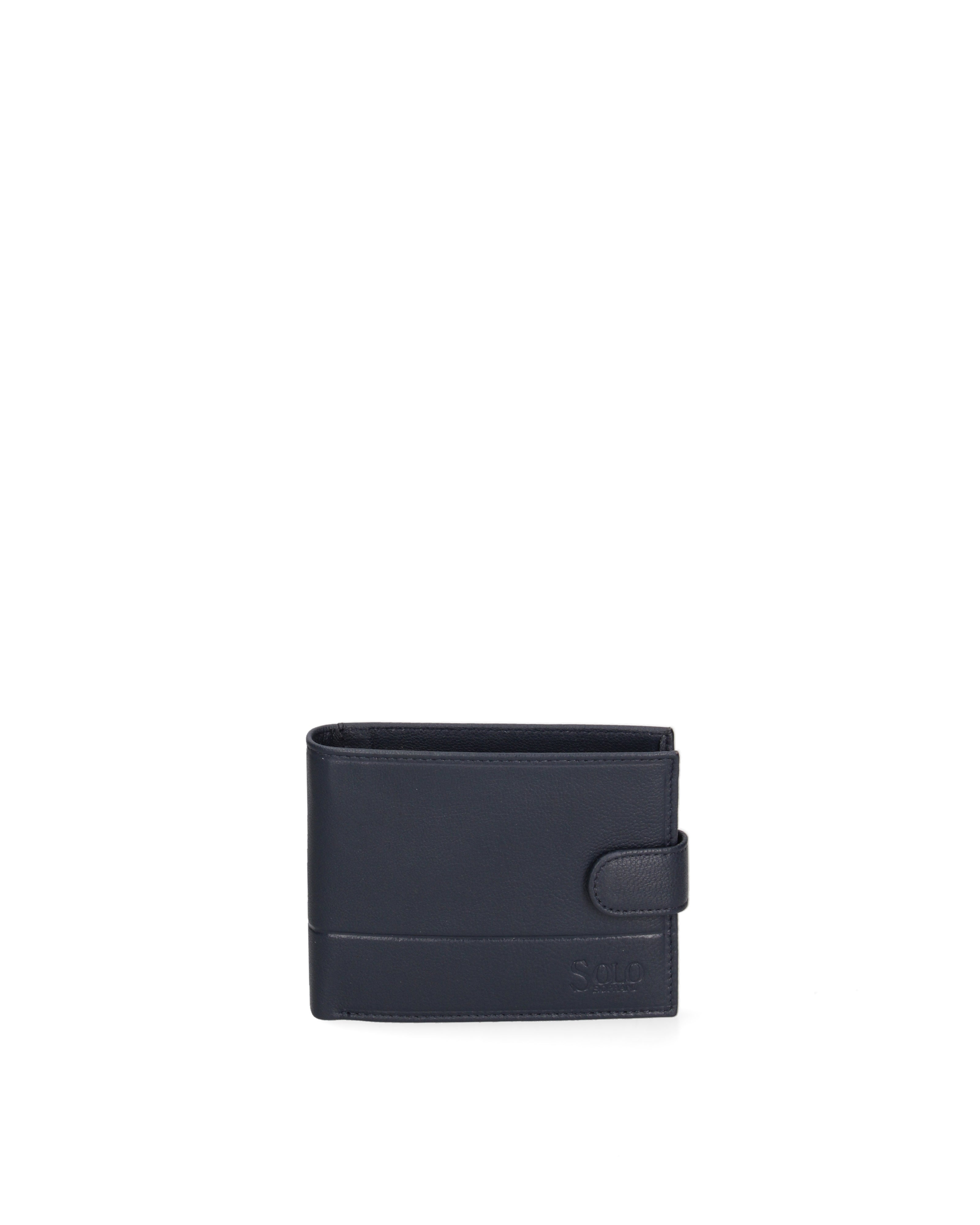 Portafoglio uomo in vera pelle Casual K35236P032-NAVY Solo Soprani
