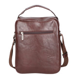 Borsa a tracolla uomo vegana 100% PU Leather PCL3101-COFFEE Northampton Polo Club