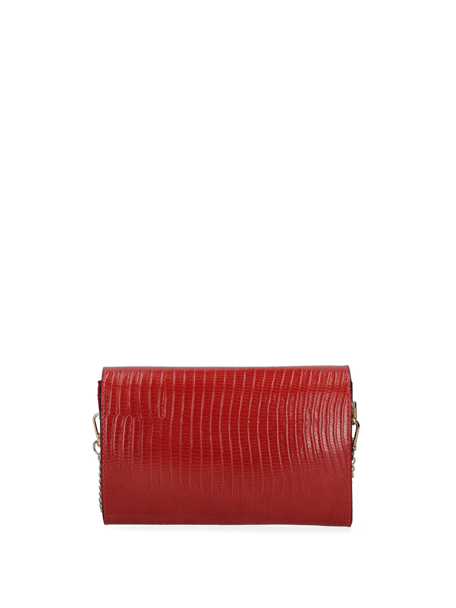 Borsa a tracolla da donna Vera pelle 00734-LU35 PAPAYA Viola Castellani