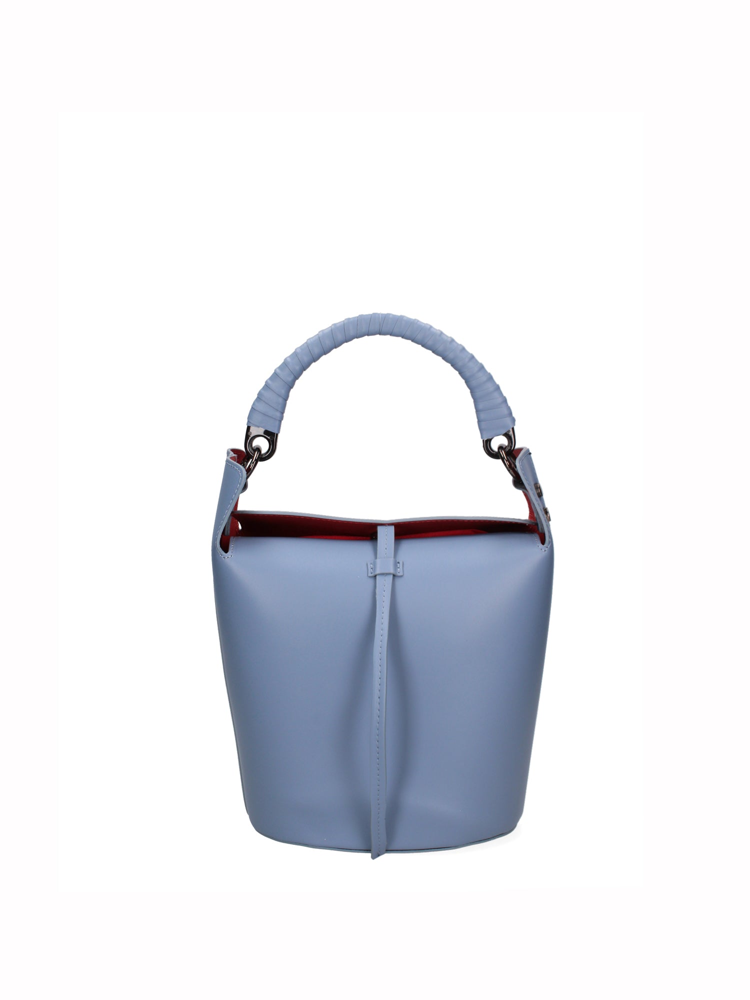Seraphina Plus Borsa a secchiello da donna Vera pelle 6549-CIELO Gave Lux
