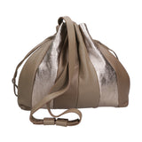 Nunzia Borsa a spalla da donna Vera pelle 576042-TAUPE Gave Lux