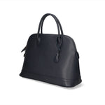 Silvana Chic Borsa a mano da donna 100% pelle 80028 5197-D24 BLU BLUE Gave Lux