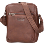 Borsa a tracolla uomo 100% PU Leather PCL3000-COFFEE Northampton Polo Club