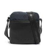 Borsa a tracolla uomo Tessuto e poliestere MO-07CO-BLU + BLACK Momo Design