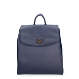 Zaino da donna in ecopelle Casual 635-2-NAVY BLUE Diana&co