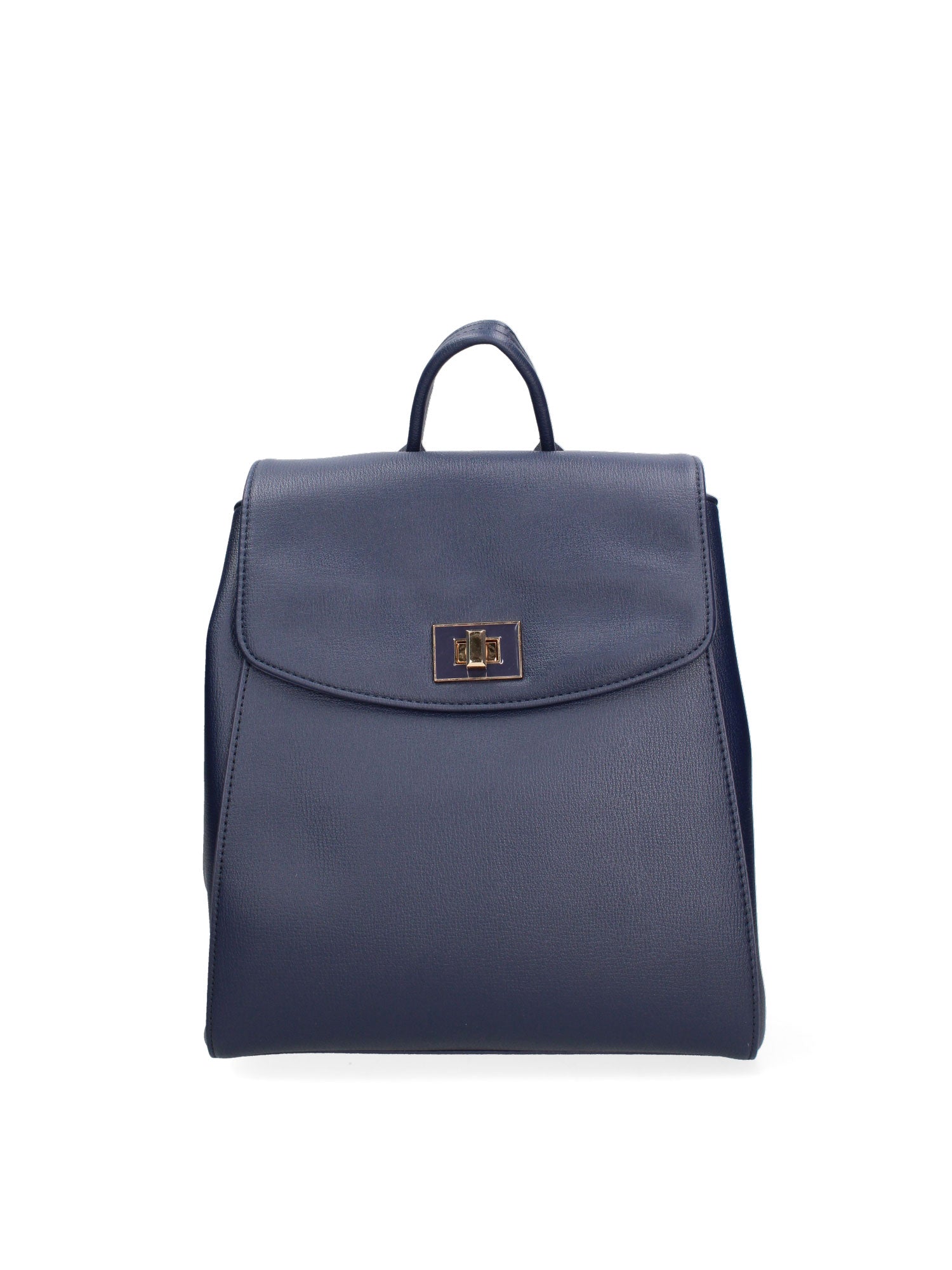 Zaino da donna in ecopelle Casual 635-2-NAVY BLUE Diana&co