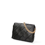Borsa a spalla da donna Ecopelle DC3122-2-BLACK Diana&co