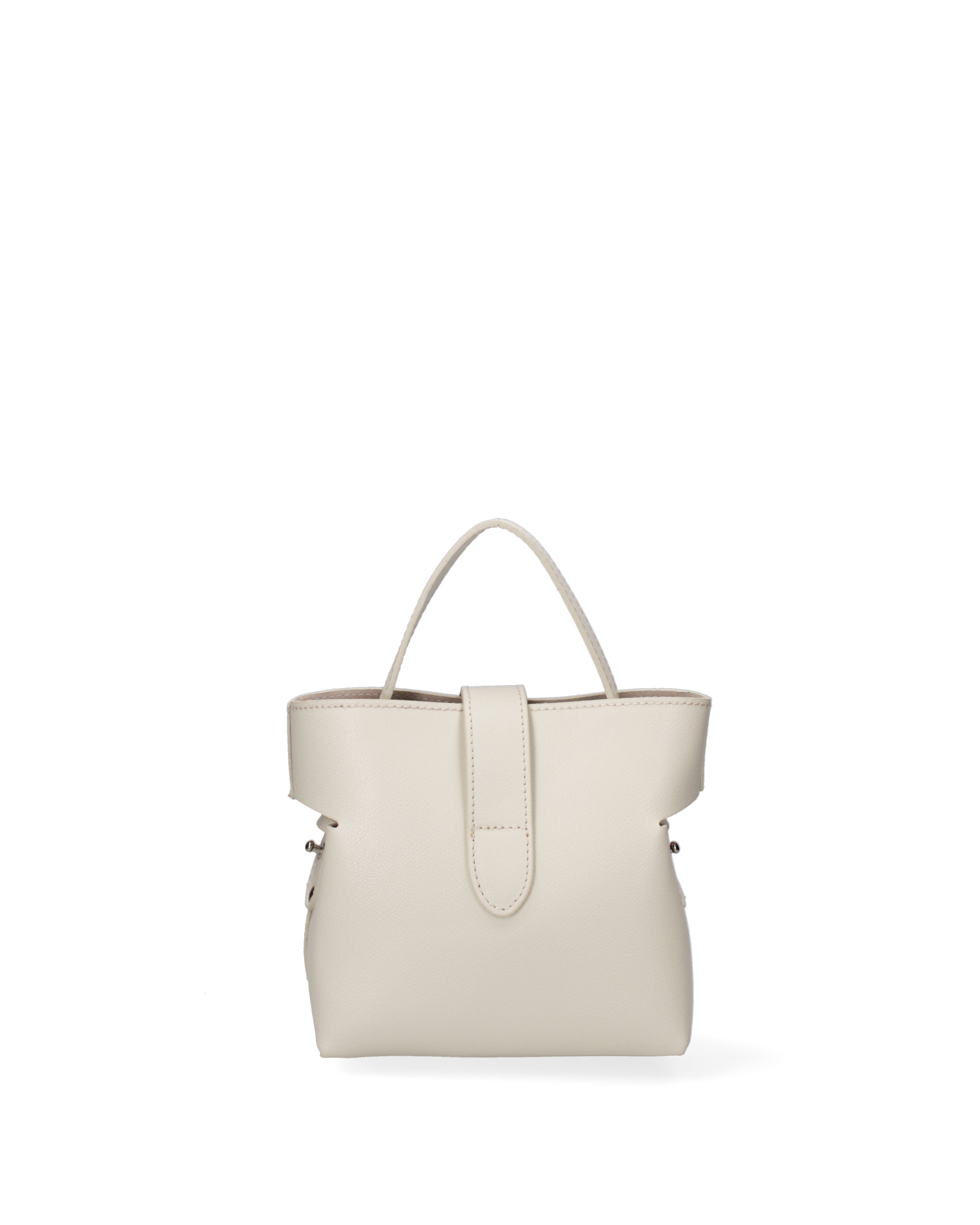 Modena Borsa a mano da donna Vera pelle 07380-PL37 LATTE Gave Lux