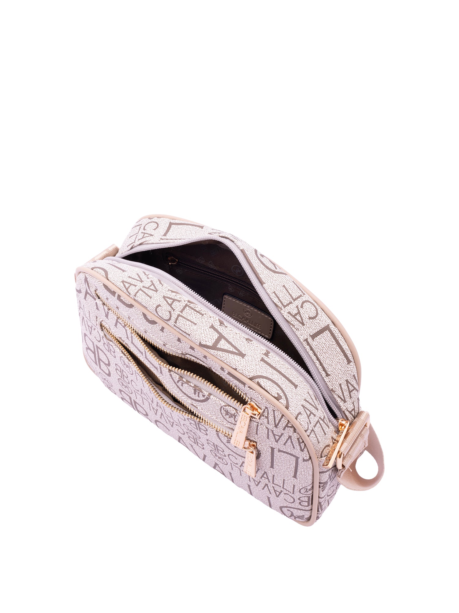 Borsa a tracolla da donna Ecopelle BC1362-ALBICOCCA B Cavalli