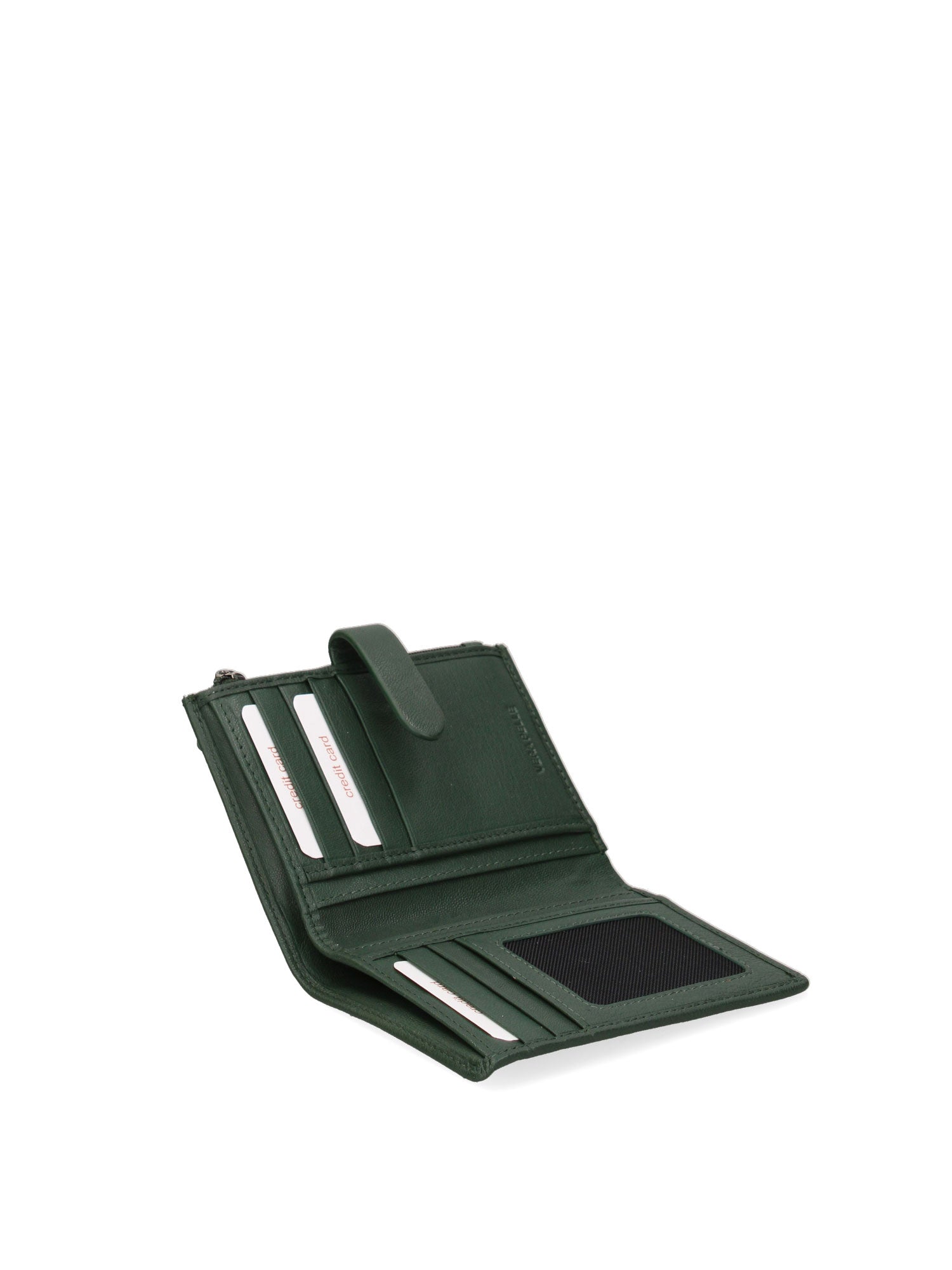 Portafoglio donna in vera pelle Casual LB7692-20-GREEN Laura Biagiotti