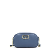Valencia Borsa a tracolla da donna Ecopelle VB-204-BLU 19V69 Italia