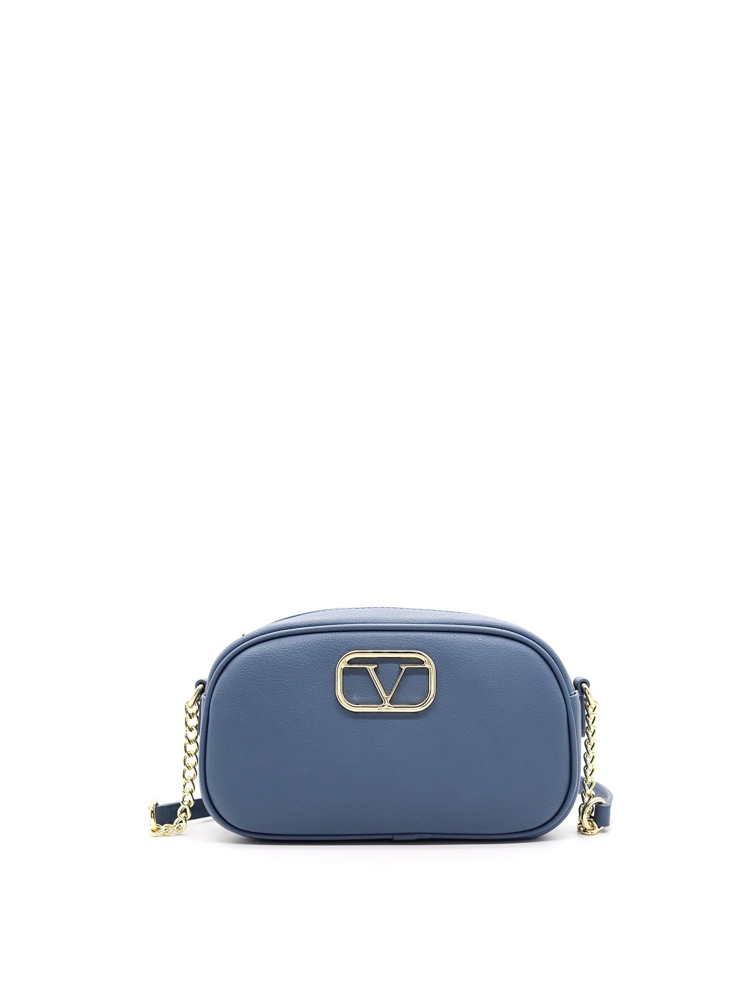 Valencia Borsa a tracolla da donna Ecopelle VB-204-BLU 19V69 Italia