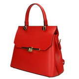 Borsa a mano da donna 100% vera pelle 7708-L214 ROSSO Gave Lux