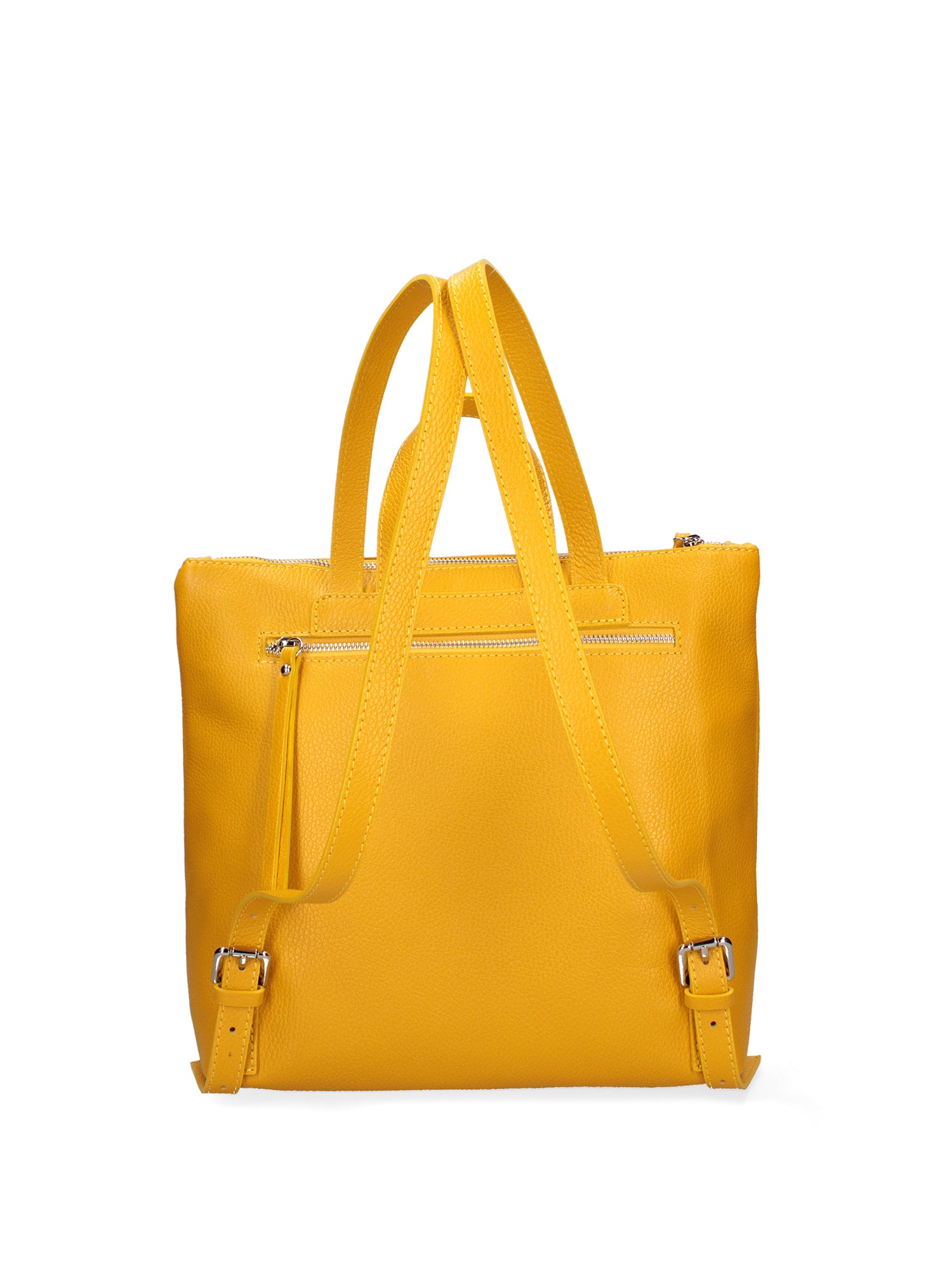 Borsa a mano da donna Vera pelle 07137-D04 GIALLO Roberta Rossi