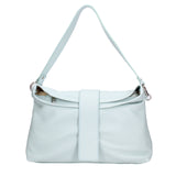 Grace Borsa a spalla da donna Vera pelle 07158-D102 CIELO Viola Castellani