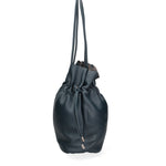 Borsa a spalla da donna 100% PVC F6717-2-NAVYBLUE David Jones