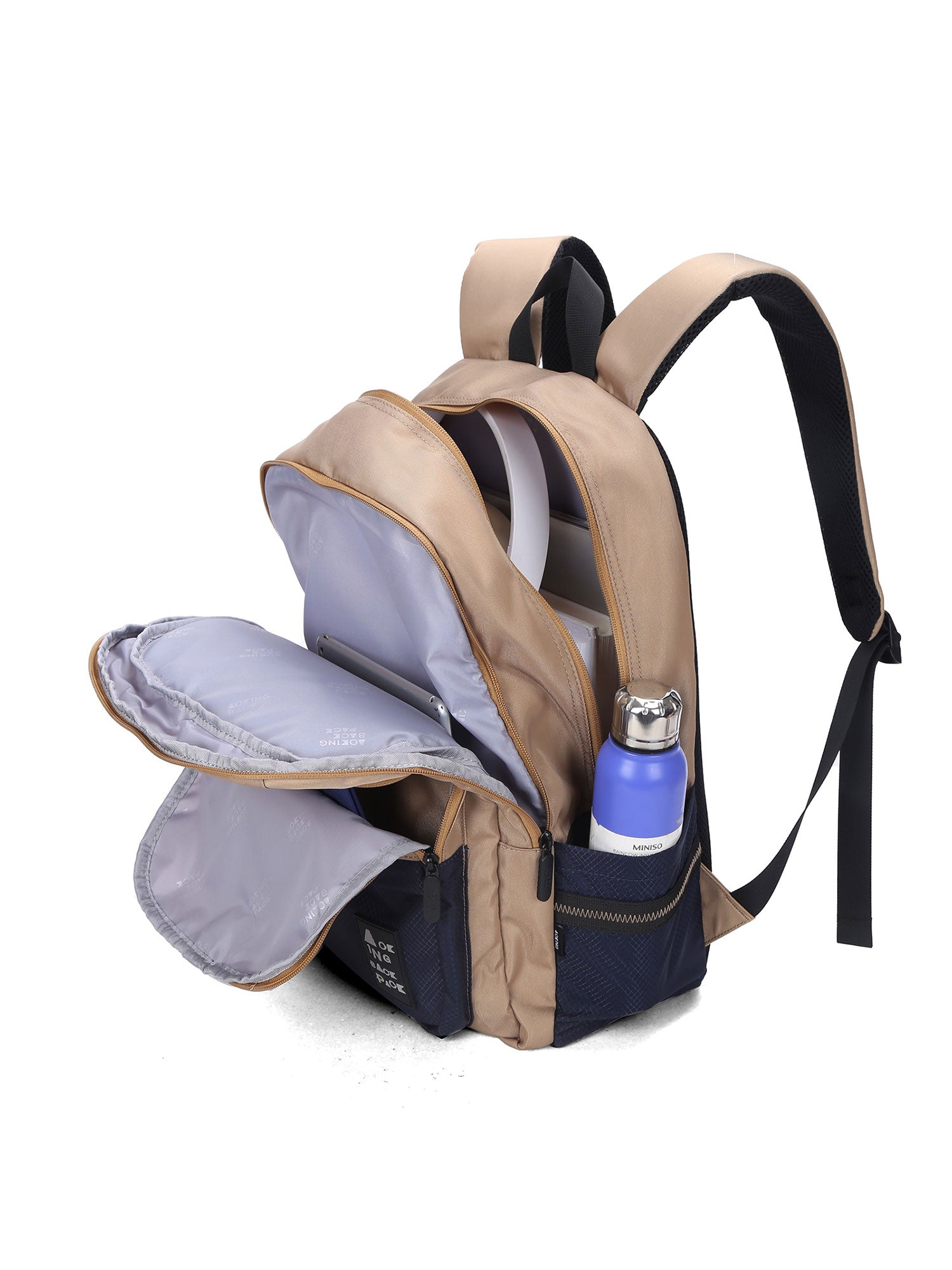 XN3569-5-KHAKI Zaino unisex Lumina Ultra Aoking