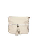 Erminia Borsa a tracolla da donna Vera pelle 80062-BEIGE Gave Lux