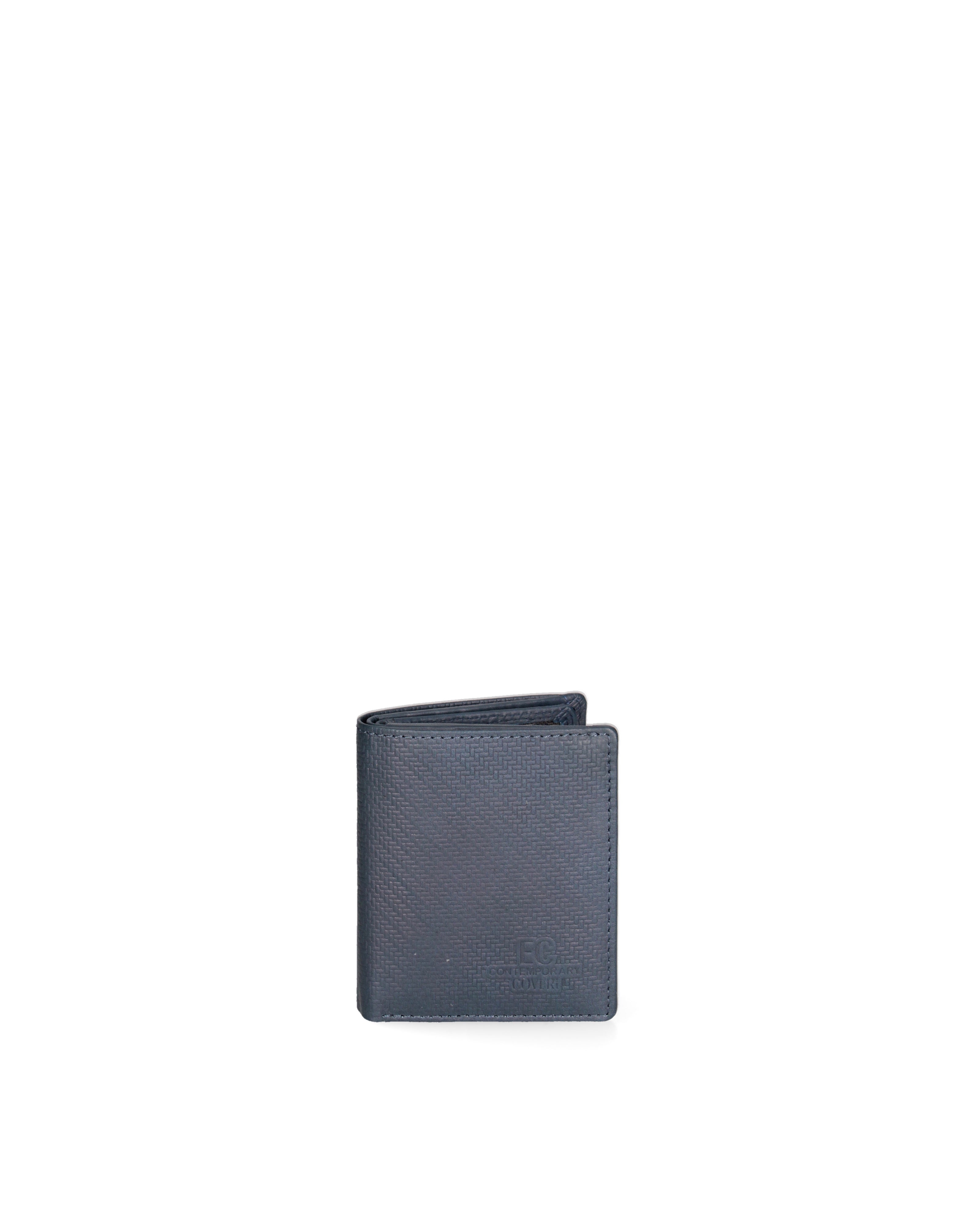 Portafoglio uomo in vera pelle Casual EC7631-52-NAVY EC Contemporaly COVERI