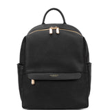 Zaino da donna in pelle vegana Casual 740-2PT-BLACK Diana&co