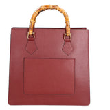 Lorenza Borsa a mano da donna Vera pelle 06524-P612 VINO Gave Lux
