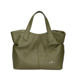 Fiorinda Borsa a spalla da donna Vera Pelle 7011-D74 OLIVO Chiara Ferretti