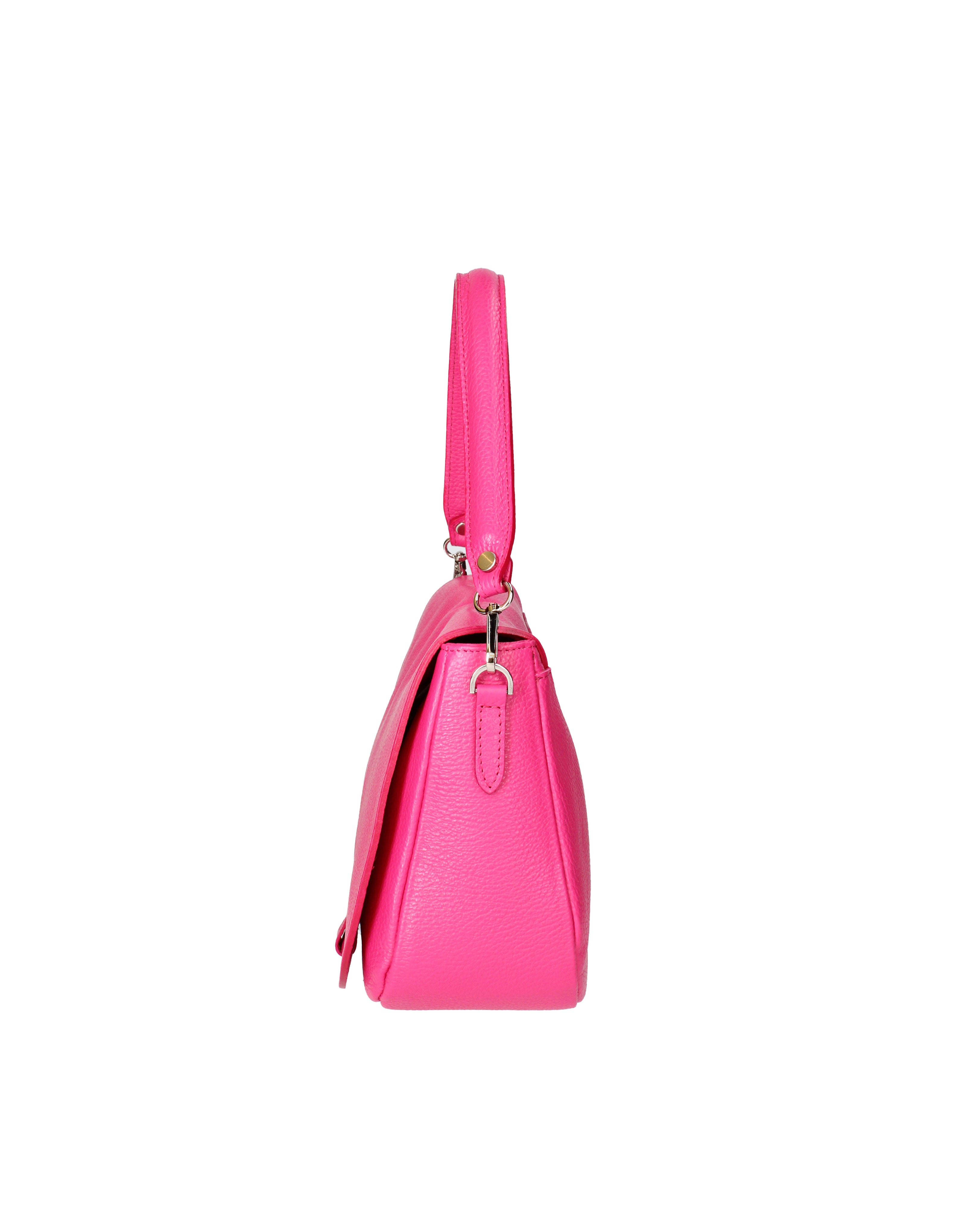 Sabina Borsa a spalla da donna Vera pelle 07139-D02 FUXIA Viola Castellani