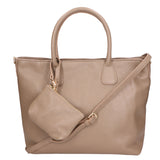 Sylvie Borsa a mano da donna 100% pelle 06520-D40 TAUPE Gave Lux