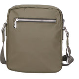 Borsa a tracolla uomo 100% pelle PU PCL3016-GREEN+BLACK Northampton Polo Club