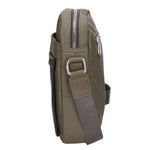 Borsa a tracolla uomo 100% PU Leather PCL3015-GREEN-BLACK Northampton Polo Club