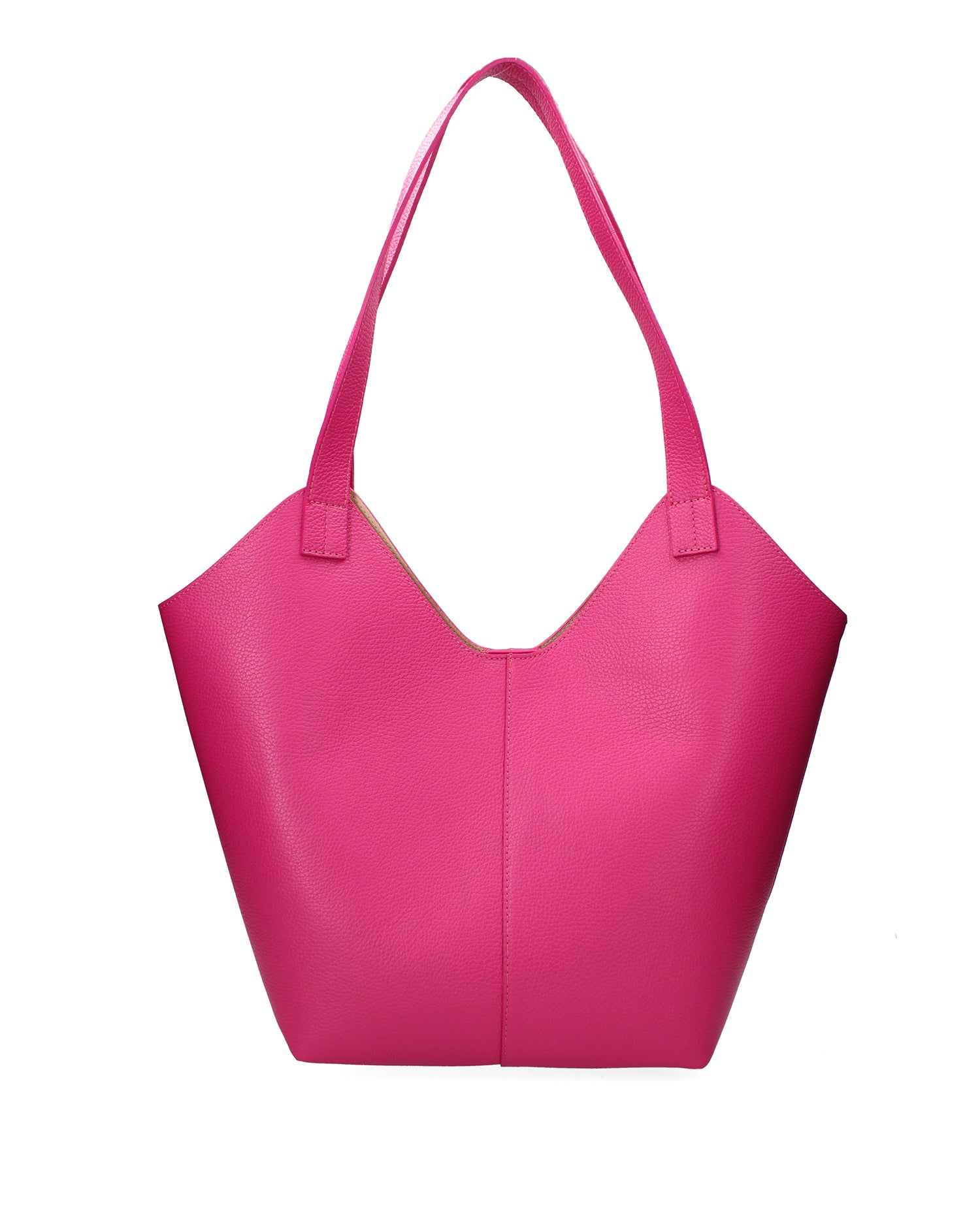 Borsa a mano da donna Vera pelle 07231-D02 FUXIA Roberta Rossi