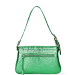 Borsa a spalla da donna Vera pelle 07234-L028 VERDE MEDIO Roberta Rossi