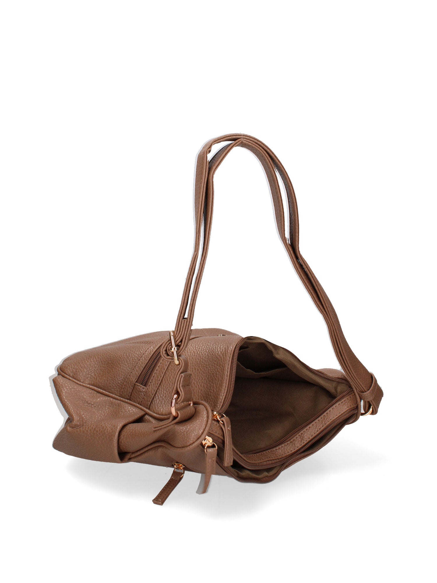 Borsa a tracolla da donna Ecopelle BC1383-TAUPE B Cavalli
