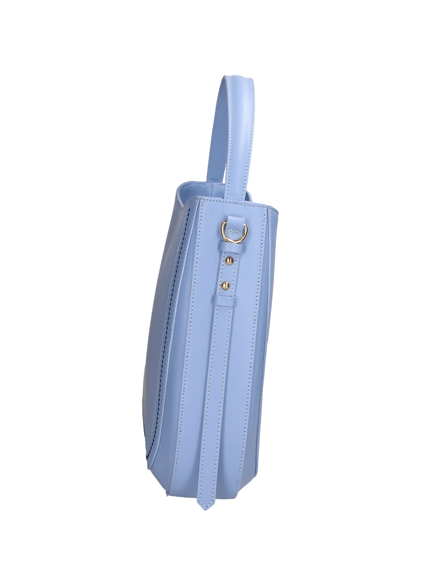 Gisella Borsa a mano da donna Vera pelle 05933-L220 AZZURRO Gave Lux