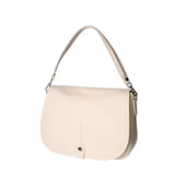 Sabina Borsa a spalla da donna Vera pelle 07139-D37 LATTE Viola Castellani