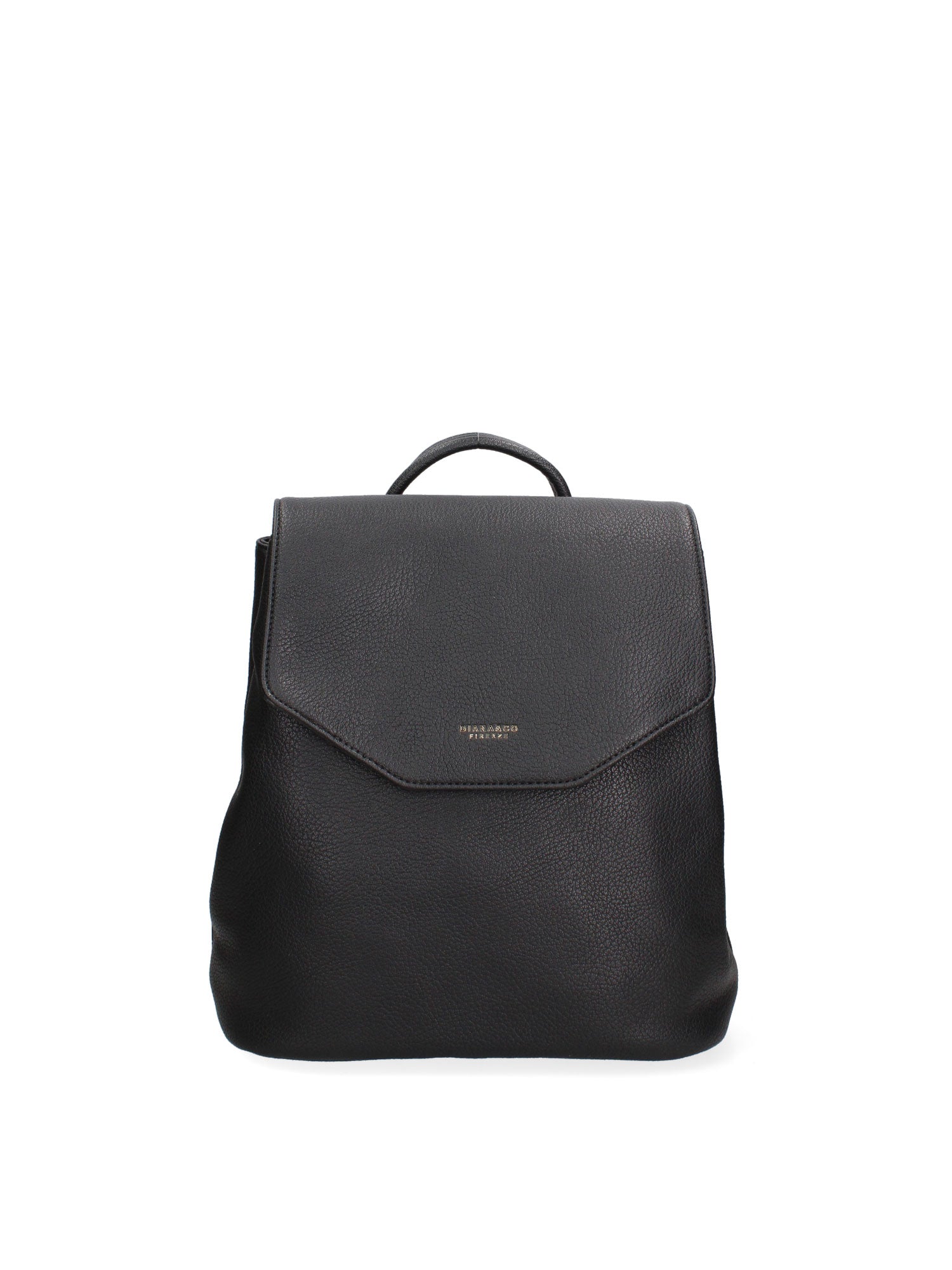 Zaino da donna in ecopelle Casual 640-2-BLACK Diana&co