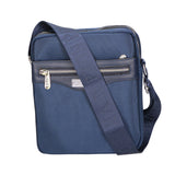 Borsa a tracolla uomo Pelle PU e nylon PCL3071-BLU Northampton Polo Club