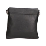 Gemma Borsa a tracolla da donna Vera pelle 05938-D28 NERO BLACK Gave Lux
