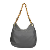 Artemisia Borsa a spalla da donna Vera pelle 05462-S27 GRIGIO L020 FERRO Gave Lux