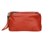 Lidia Borsa a mano da donna Vera pelle 06513-MATTONE Gave Lux