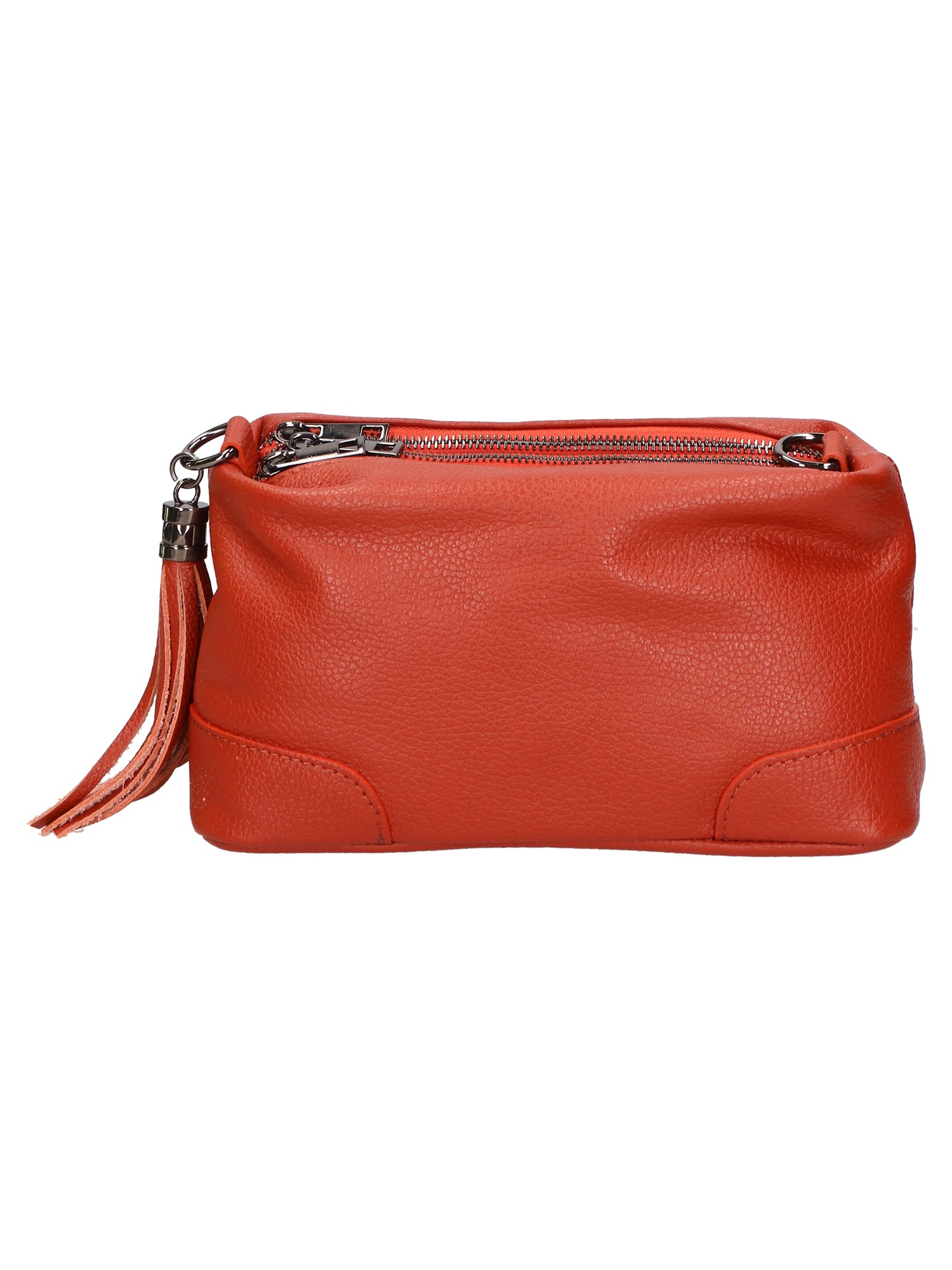 Lidia Borsa a mano da donna Vera pelle 06513-MATTONE Gave Lux