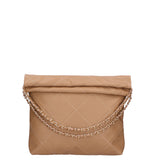 Violante Borsa a spalla donna Vera pelle 06897-S40 TAUPE Gave Lux