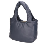 Virna Borsa a mano da donna Vera Pelle 06501-S24 BLU JEANS Gave Lux