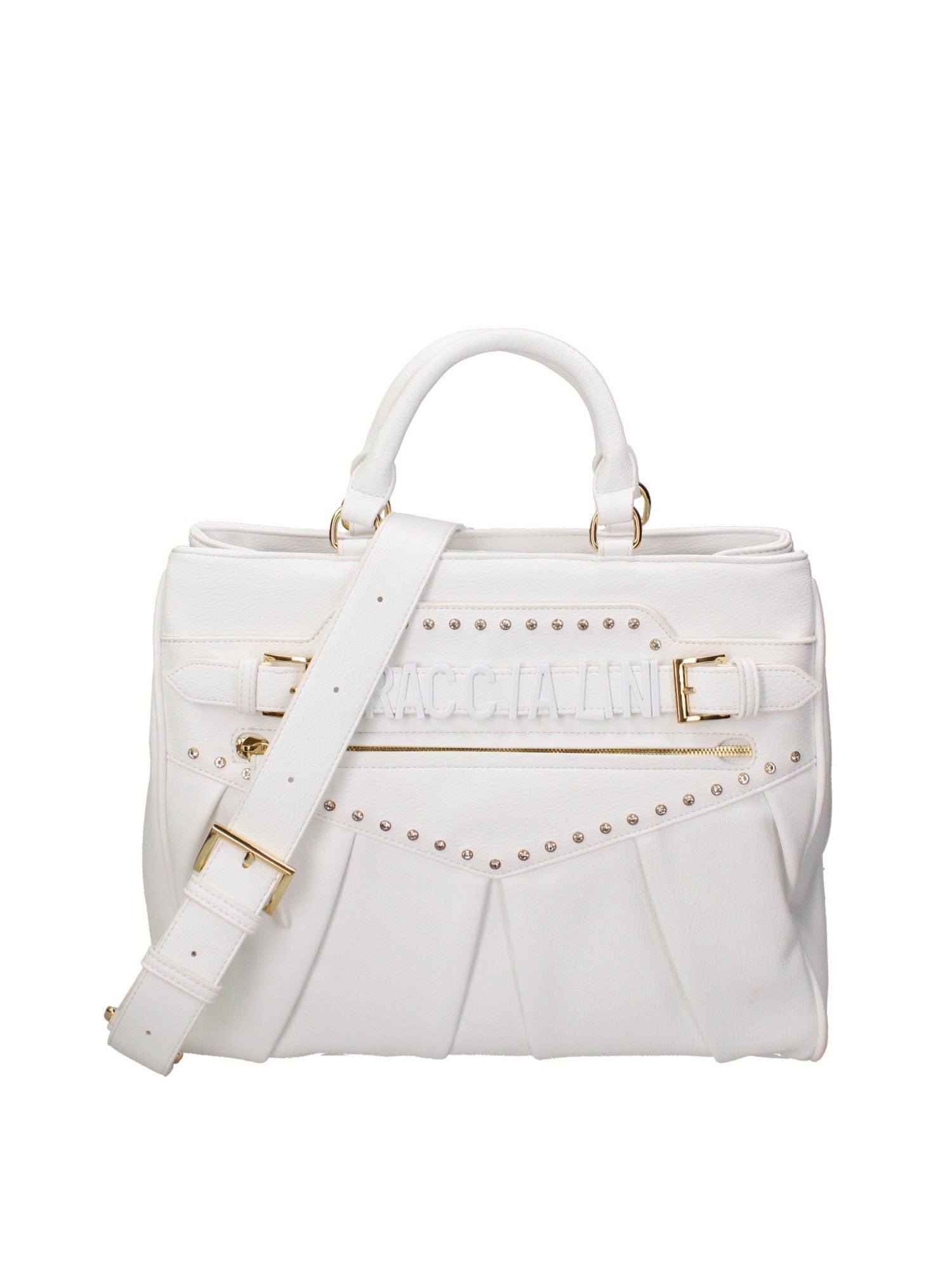 Ameliae Borsa a mano da donna 100% poliuretano B17133-BIANCO Braccialini