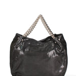 Borsa a spalla da donna Vera pelle e metallo JR-W-1115TJ-BLACK-SILVER John Richmond